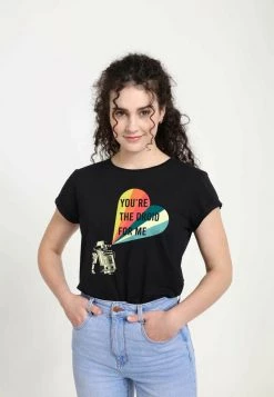 Henry Tiger Damen STAR WARS DROID FOR ME - T-Shirt Print - Black -Günstiges Henry Tiger Geschäft 6972c2e3b22b4d689b98003afa83599f