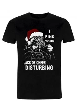 Henry Tiger STAR WARS UNISEX VADER LACK OF CHEER - T-Shirt Print - Black -Günstiges Henry Tiger Geschäft 697f07e8b7fa4165ad39cc4a9f20b6b7