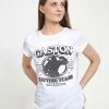 Henry Tiger Damen DISNEY GASTON GYM - T-Shirt Print - White