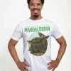 Henry Tiger Unisex STAR WARS: THE MANDALORIAN - THE LOOK - T-Shirt Print - White