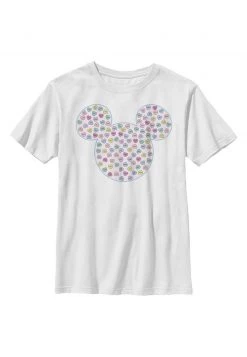 Henry Tiger Unisex DISNEY CLASSICS MICKEY CANDY EARS - T-Shirt Print - White