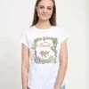 Henry Tiger Damen DISNEY CLASSICS BAMBI - BAMBI NOUVEAU - T-Shirt Print - White