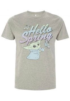 Henry Tiger Unisex STAR WARS HELLO SPRING - T-Shirt Print - Melange Grey -Günstiges Henry Tiger Geschäft 6b1a442fc3424060bedcc6d41e87dea1