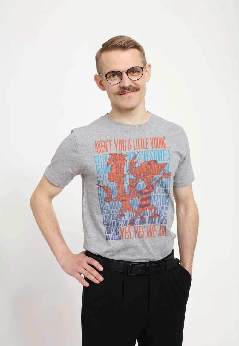 Henry Tiger DISNEY CLASSICS UNISEX A LITTLE YOUNG - T-Shirt Print - Melange Grey 3 Henry Tiger DISNEY CLASSICS UNISEX A LITTLE YOUNG - T-Shirt Print - Melange Grey – Bild 3