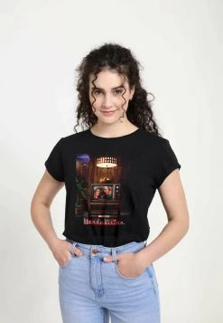 Henry Tiger Damen MARVEL WV POSTER - T-Shirt Print - Black -Günstiges Henry Tiger Geschäft 6cab880acdc54166ae00ac948dbc1510