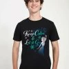 Henry Tiger DISNEY FROZEN - LET IT GO NOW - T-Shirt Print - Black | Unisex