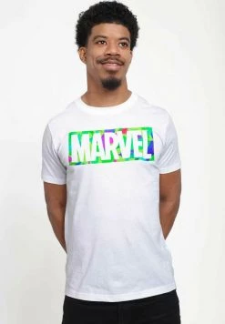 Henry Tiger MARVEL OTHER - COLORFUL MARVEL - T-Shirt Print - White | Unisex -Günstiges Henry Tiger Geschäft 6cf00a9a877b445a973d29fab97bb8c7