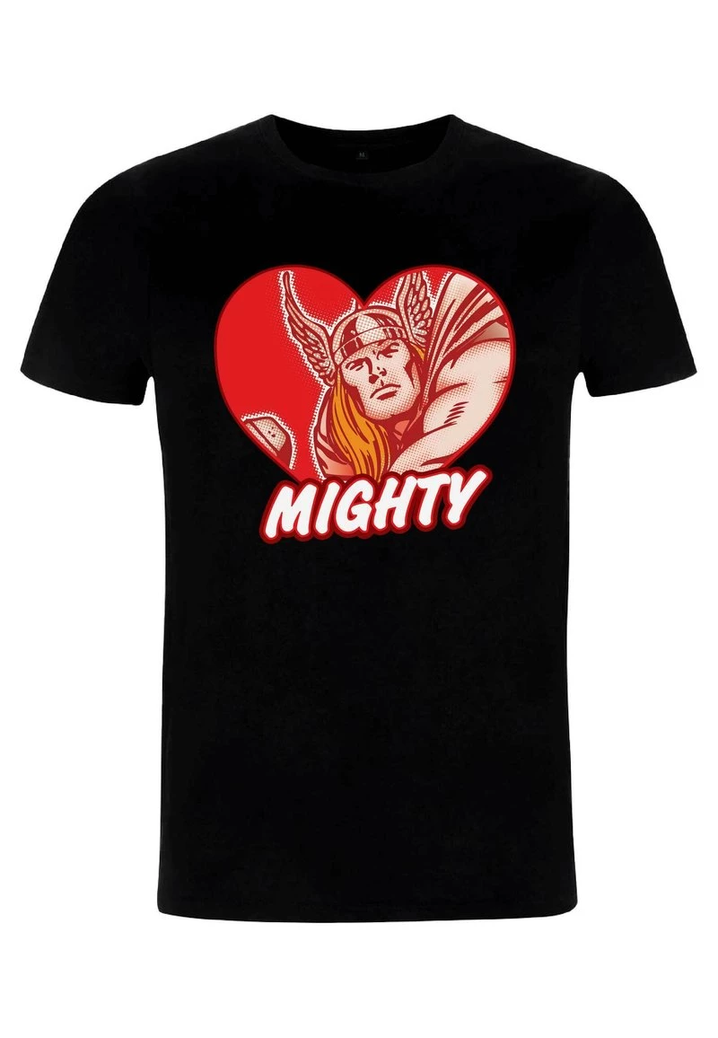 Henry Tiger Unisex MARVEL SO MIGHTY T-SHIRT - T-Shirt Print - Black 4 Henry Tiger Unisex MARVEL SO MIGHTY T-SHIRT - T-Shirt Print - Black – Bild 4