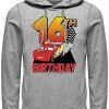 Henry Tiger Unisex PIXAR LIGHTNING BIRTHDAY - Kapuzenpullover - Melange Grey