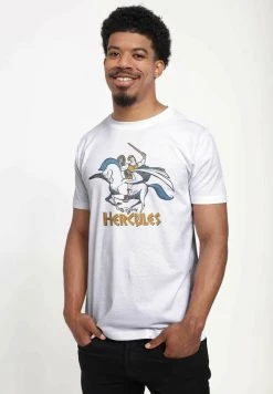 Henry Tiger Unisex PIXAR HERCULES - WOODCUT HERC - T-Shirt Print - White -Günstiges Henry Tiger Geschäft 6dd90b21c4de4e7ea6b8335f06f11aea