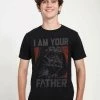 Henry Tiger STAR WARS UNISEX FATHER FIGURE - T-Shirt Print - Black