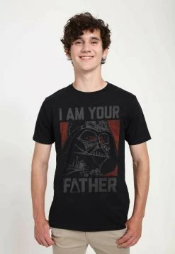 Henry Tiger STAR WARS UNISEX FATHER FIGURE - T-Shirt Print - Black