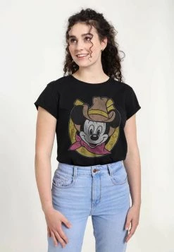 Henry Tiger DISNEY MICKEY MOUSE - T-Shirt Print - Black | Damen -Günstiges Henry Tiger Geschäft 6e0466ecd9cd4bc1ba6728f6722e3fd3
