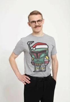 Henry Tiger STAR WARS UNISEX BOBA SANTA - T-Shirt Print - Melange Grey 5 Henry Tiger STAR WARS UNISEX BOBA SANTA - T-Shirt Print - Melange Grey -Günstiges Henry Tiger Geschäft 6e166e3bf21f43dda9b97bed82c44314