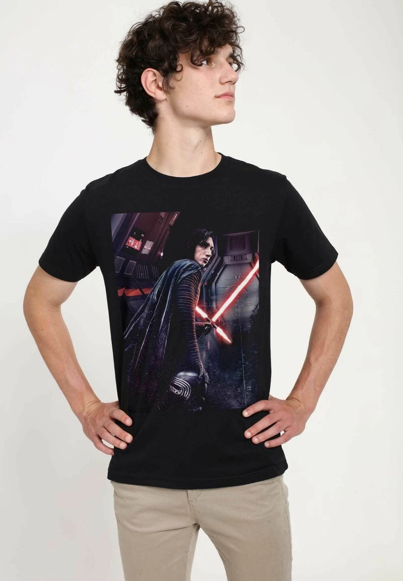Henry Tiger Herren STAR WARS KYLO - T-Shirt Print - Black 3 Henry Tiger Herren STAR WARS KYLO - T-Shirt Print - Black – Bild 3