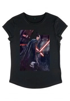 Henry Tiger STAR WARS KYLO - T-Shirt Print - Black | Damen -Günstiges Henry Tiger Geschäft 6e71a88ca9314946b691c001bd15a826