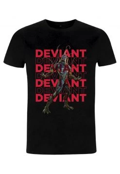 Henry Tiger UNISEX DEVIANT - T-Shirt Print - Black -Günstiges Henry Tiger Geschäft 6e9f2c01027c47868f099a937cfc429b