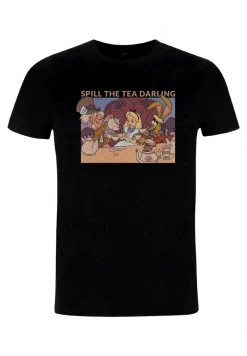 Henry Tiger DISNEY CLASSICS ALICE IN WONDERLAND - SPILL THE TEA - T-Shirt Print - Black | Unisex -Günstiges Henry Tiger Geschäft 6eb6ae83a9d04ffe8493ff1eabc92190