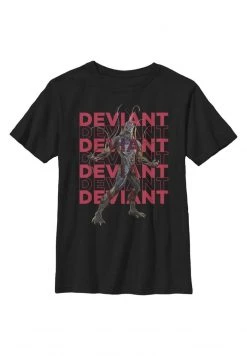 Henry Tiger MARVEL DEVIANT REPEATING - T-Shirt Print - Black | Unisex