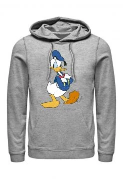 Henry Tiger DISNEY CLASSICS UNISEX TRADITIONAL DONALD HOODIE - Kapuzenpullover - Melange Grey