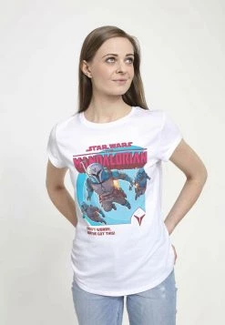 Henry Tiger Damen STAR WARS WOMENS - T-Shirt Print - White -Günstiges Henry Tiger Geschäft 6f4ddc175a014ce9ab30c528eb48c724