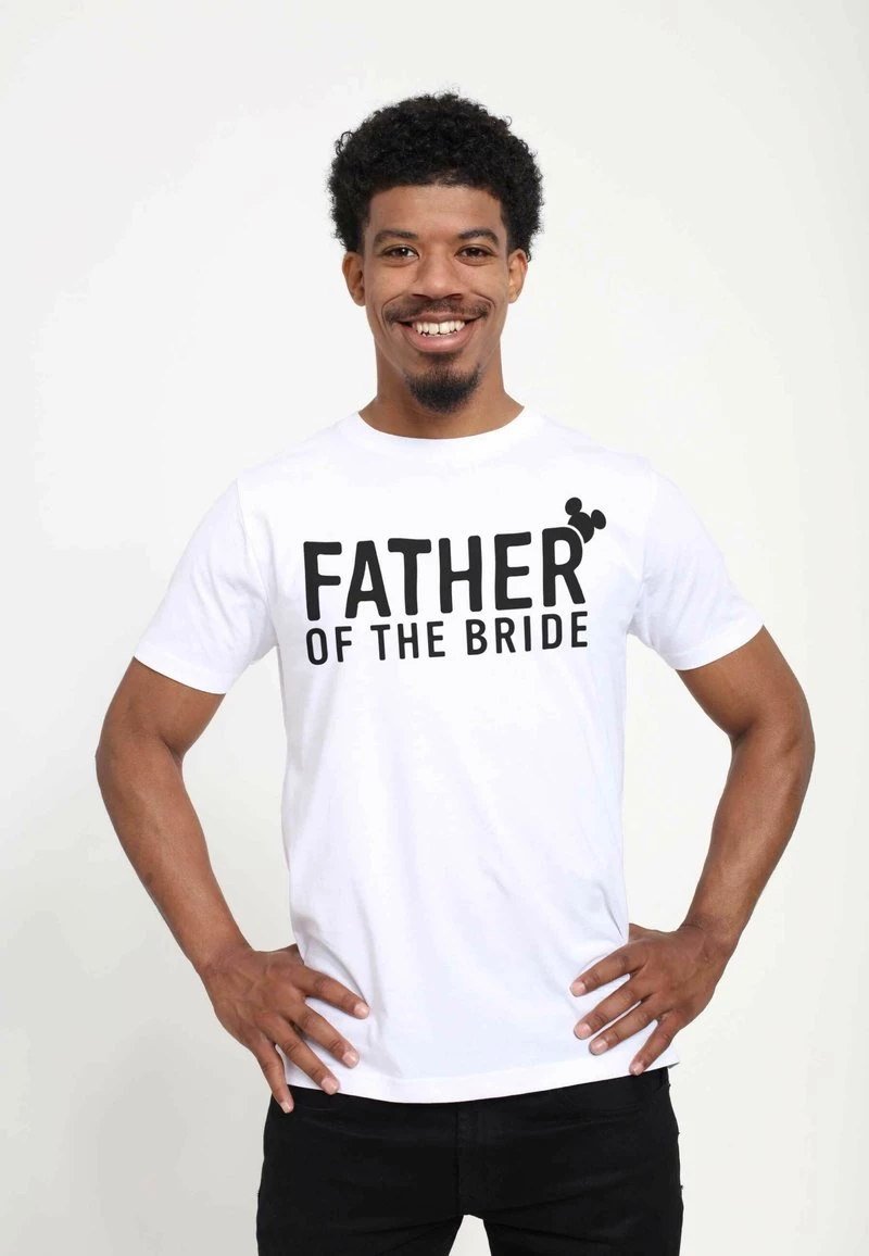 Henry Tiger Herren DISNEY CLASSICS FATHER OF THE BRIDE - T-Shirt Print - White 1 Henry Tiger Herren DISNEY CLASSICS FATHER OF THE BRIDE - T-Shirt Print - White