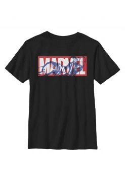 Henry Tiger MARVEL - T-Shirt Print - Black | Unisex