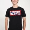 Henry Tiger Unisex MARVEL SPIDER-MAN CLASSIC - SPIDER MARVEL - T-Shirt Print - Black