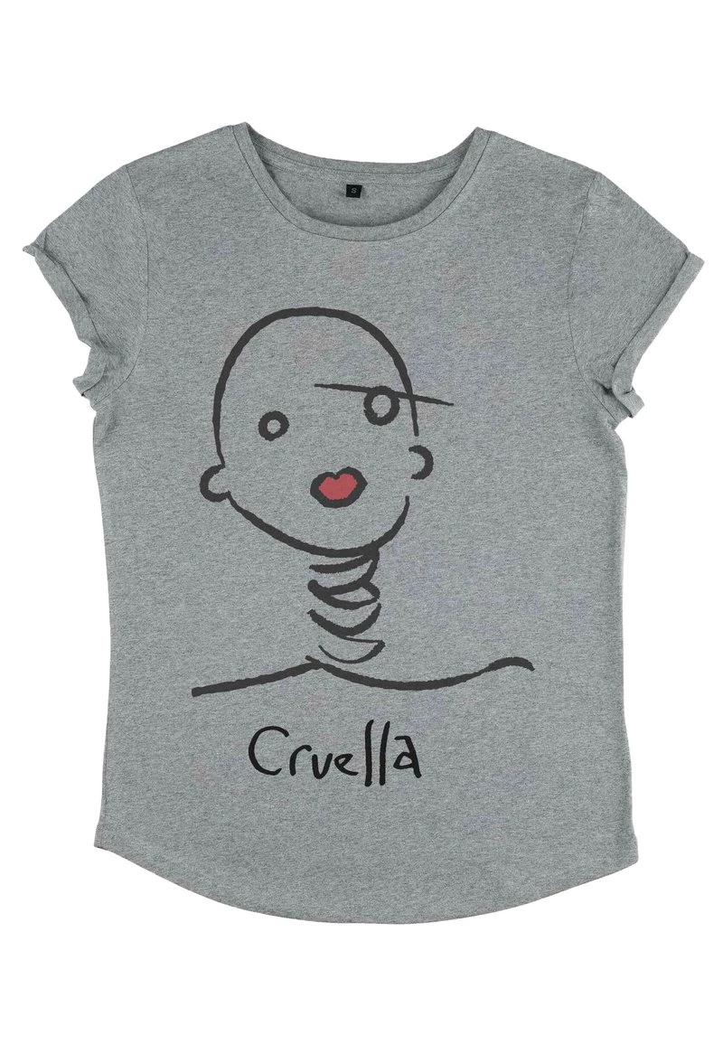 Henry Tiger Damen DISNEY CLASSICS - T-Shirt Print - Melange Grey 3 Henry Tiger Damen DISNEY CLASSICS - T-Shirt Print - Melange Grey – Bild 3