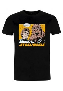 Henry Tiger STAR WARS UNISEX HAN AND CHEW - T-Shirt Print - Black -Günstiges Henry Tiger Geschäft 705f478b18e04c7b9d1b8d0f1a22cf55