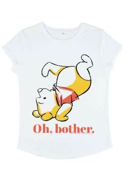 Henry Tiger Damen DISNEY WOMEN'S OH BOTHER BEAR - T-Shirt Print - White -Günstiges Henry Tiger Geschäft 70657da7ec8043a7874894406ffb77e1