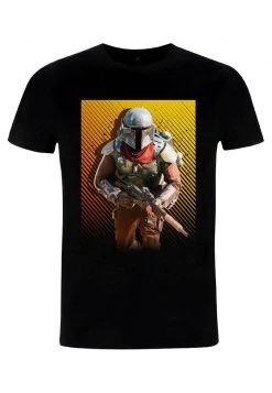 Henry Tiger Unisex STAR WARS: THE MANDALORIAN - SOLO MARSHAL - T-Shirt Print - Black -Günstiges Henry Tiger Geschäft 71010a2cdfe84ad69f0ebf4b43c0794e