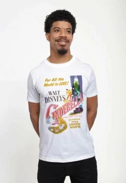 Henry Tiger DISNEY UNISEX VINTAGE CINDERELLA POSTER - T-Shirt Print - White -Günstiges Henry Tiger Geschäft 719a6e9e1f3342c1be609e1fe8d436e2