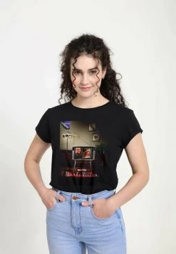 Henry Tiger MARVEL WOMEN'S WV POSTER - T-Shirt Print - Black | Damen -Günstiges Henry Tiger Geschäft 7204979227854c478f01f78d85a961cd