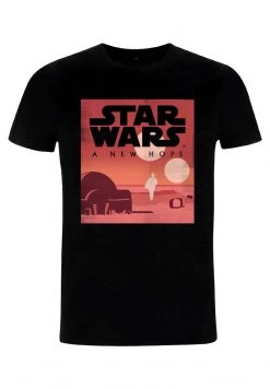 Henry Tiger Unisex STAR WARS: CLASSIC - NEW HOPE MINIMALIST - T-Shirt Print - Black -Günstiges Henry Tiger Geschäft 729de88cfb784c52a562927c22cd1d96