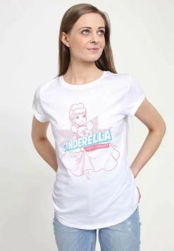 Henry Tiger Damen DISNEY CINDERELLA - CINDY POP - T-Shirt Print - White -Günstiges Henry Tiger Geschäft 72b58c8d94d04d76a790d24c65308380