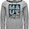 Henry Tiger Unisex PIXAR MAUI HOOK FADE - Kapuzenpullover - Melange Grey