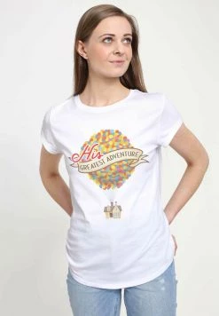 Henry Tiger Damen PIXAR UP - HIS GREATEST ADVENTURE - T-Shirt Print - White -Günstiges Henry Tiger Geschäft 7337d2749ce743c0bd58130d976ef01a