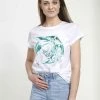 Henry Tiger Damen PIXAR RAYA WATERCOLOR - T-Shirt Print - White