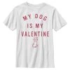 Henry Tiger Unisex DISNEY CLASSICS LEO VALENTINE PUP - T-Shirt Print - White