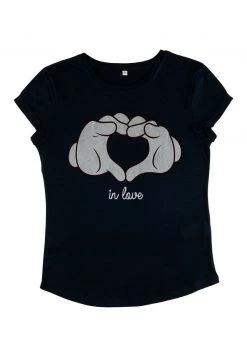 Henry Tiger Damen DISNEY CLASSICS MICKEY HEART - T-Shirt Print - Navy Blue -Günstiges Henry Tiger Geschäft 742ca09c798c4132b8a1f86f6da32252