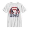 Henry Tiger Unisex MARVEL SHIELD SUN - T-Shirt Print - White