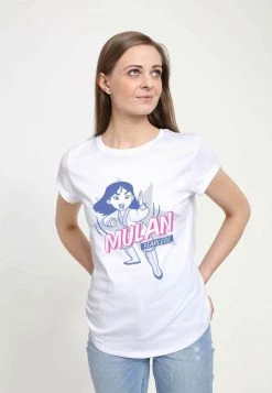 Henry Tiger Damen DISNEY MULAN POP - T-Shirt Print - White -Günstiges Henry Tiger Geschäft 74518b9df0d849e5a366260a539fd005