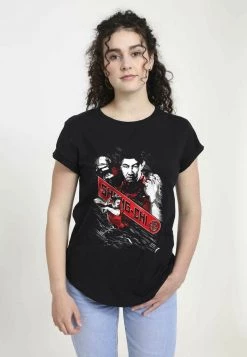 Henry Tiger Damen MARVEL FISTS OF MARVEL - T-Shirt Print - Black