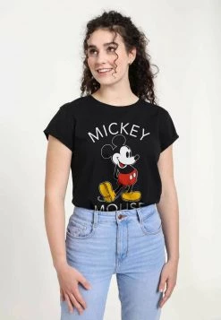 Henry Tiger DISNEY CLASSICS MICKEY CLASSIC - T-Shirt Print - Black | Damen -Günstiges Henry Tiger Geschäft 74abf967987e4b328f523b83a6bd4c66