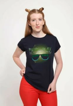 Henry Tiger Damen DISNEY CLASSICS FOWL PLAY - T-Shirt Print - Navy Blue -Günstiges Henry Tiger Geschäft 74acbb45fef345d19f90fab4211c7ef6