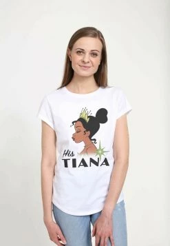 Henry Tiger DISNEY THE PRINCESS & THE FROG - HIS EVANGELINE - T-Shirt Print - White | Damen