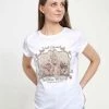 Henry Tiger Damen DISNEY SNOW WHITE - SNOW WHITE AND FRIENDS - T-Shirt Print - White