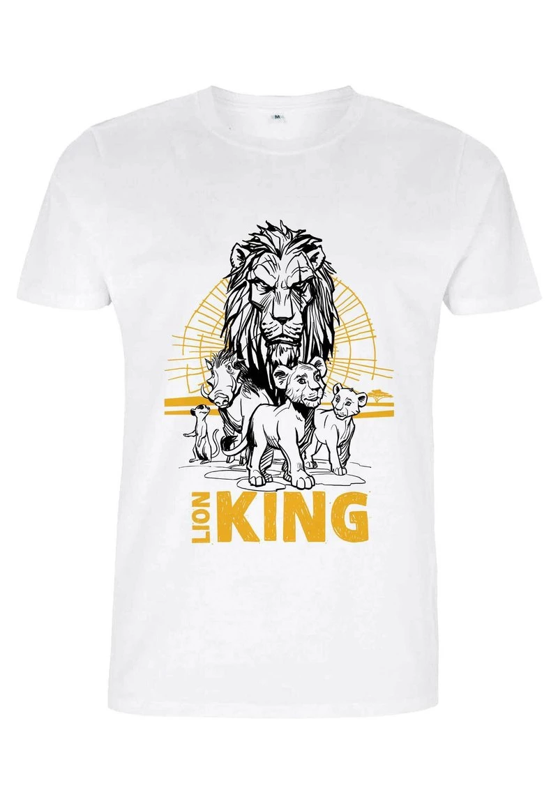 Henry Tiger Unisex DISNEY THE LION KING: LIVE ACTION - LION KING GROUP - T-Shirt Print - White 5 Henry Tiger Unisex DISNEY THE LION KING: LIVE ACTION - LION KING GROUP - T-Shirt Print - White – Bild 5