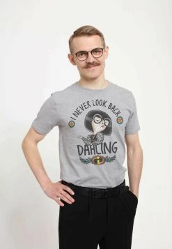 Henry Tiger PIXAR INCREDIBLES - DAHLING SIMPLIFIED 2 - T-Shirt Print - Melange Grey | Unisex -Günstiges Henry Tiger Geschäft 757a2c1957834c6ab03fb9ac6d8b2f45